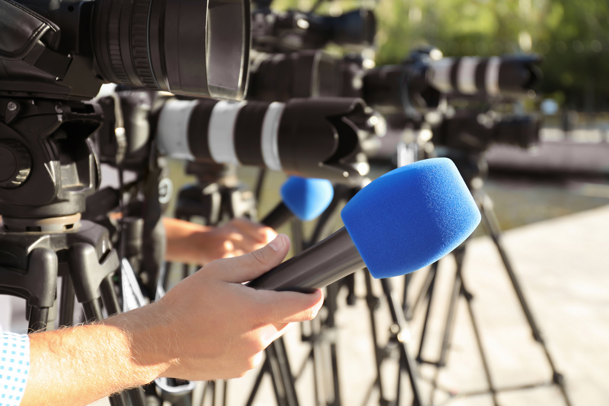 Selecting a PR consultant can help manage the journalists with microphones and video cameras at your next press conference